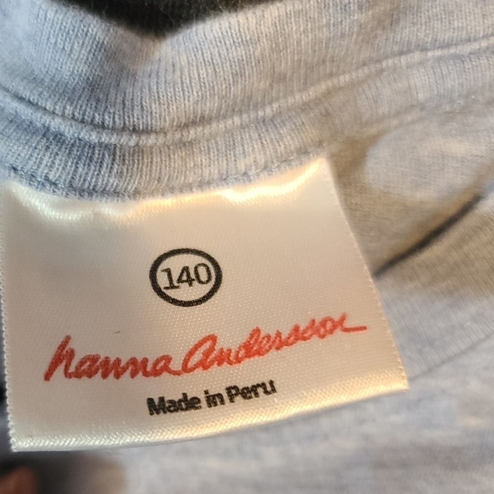 Youth Hanna Andersson Long Sleeve Shirt, Sz 10 - Picture 3 of 3